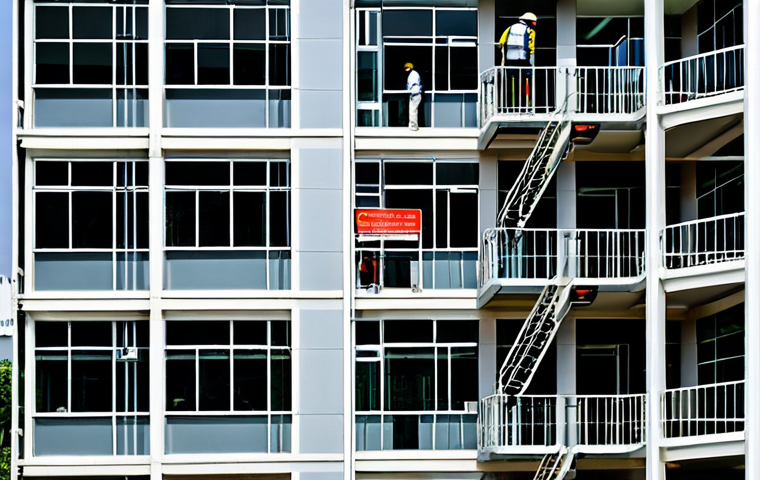 **

A modern office building in Bangkok. Focus on clearly marked fire escape routes with visible signage in Thai. People are calmly evacuating during a fire drill, guided by team leaders in vests. Smoke detectors and sprinkler systems are visible. Add text overlay: "ซ้อมหนีไฟ ปลอดภัยไว้ก่อน" (Practice fire escape, safety first). safe for work, appropriate content, fully clothed, professional, perfect anatomy, correct proportions, natural pose.

**