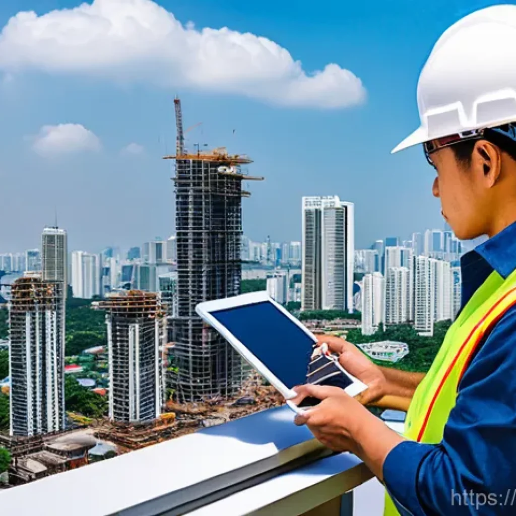 화재안전관리 기술자의 연봉 및 커리어 분석 - **Prompt:** A highly skilled Thai fire safety engineer, professionally dressed in a crisp shirt and ...