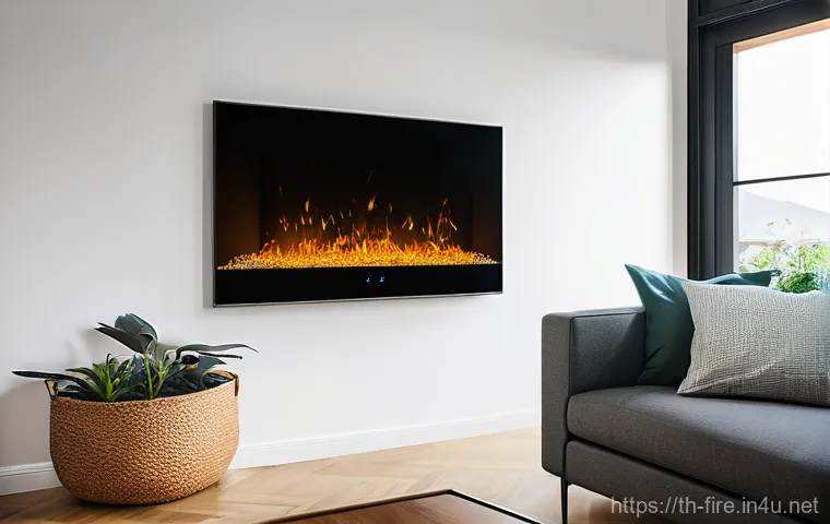 화재안전관리 실무와 관련된 최신 기술 - **Image Prompt: Smart AI Fire Detection in a Modern Home**
    A realistic, well-lit, and clean imag...