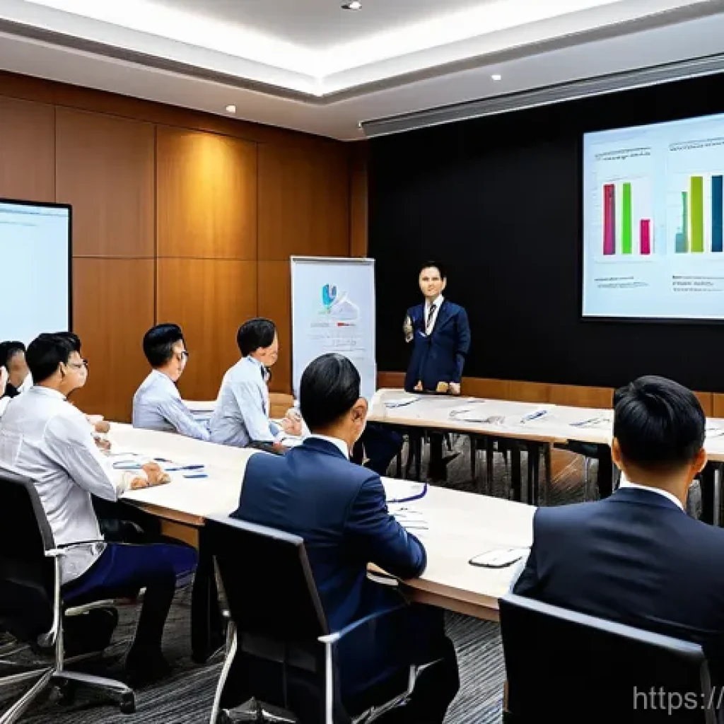화재안전관리 분야의 주요 학회 및 포럼 정보 - **Prompt:** "A group of Thai fire safety engineers and professionals attending a seminar in a modern...
