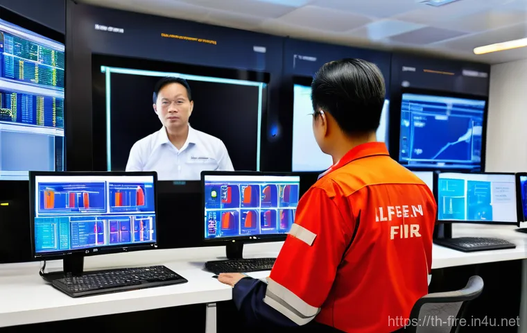 화재안전관리기술자 경력개발 로드맵 - A diverse group of five Thai participants, including young adults and middle-aged individuals, activ...